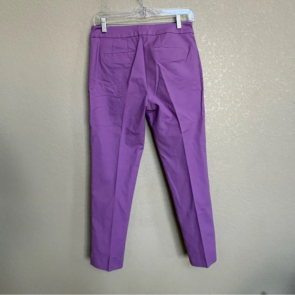 NWT Boden Richmond Lavender Purple Ankle Pants Women’s 6R Slim Tailored Spring - Picture 5 of 10